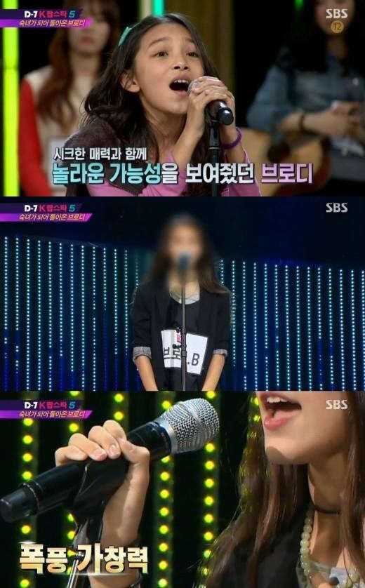 사진=SBS 'K팝스타5' 방송 영상 캡처